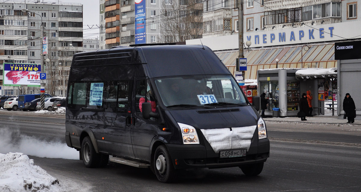 Омская область, Имя-М-3006 (Z9S) (Ford Transit) № С 058 НС 55