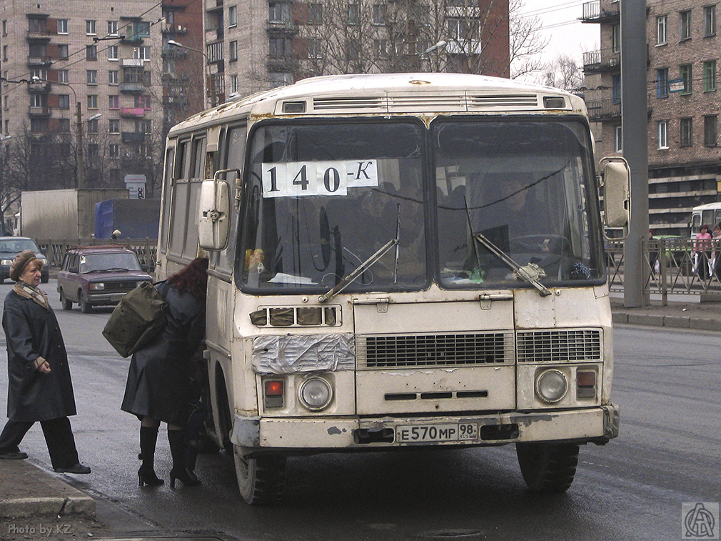 Санкт-Петербург, ПАЗ-3205-110 № 7805