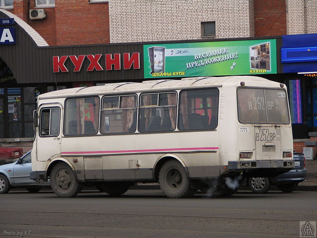 Санкт-Петербург, ПАЗ-3205-110 № 7773