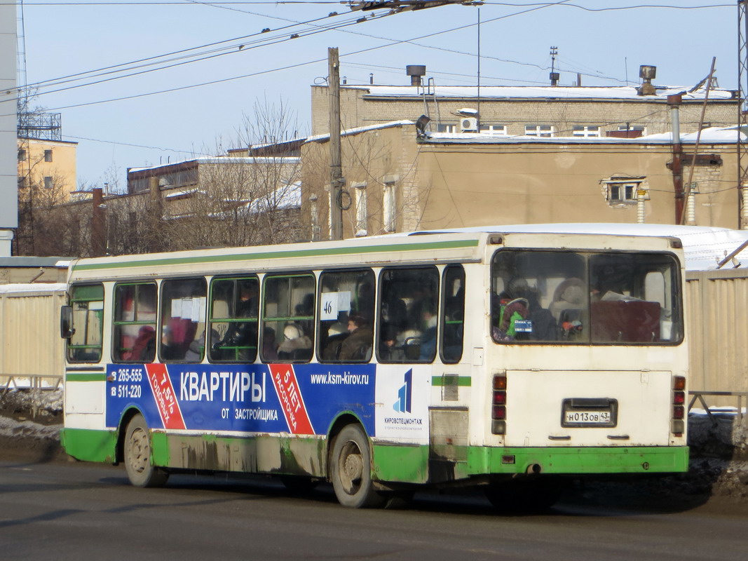 Кировская область, ЛиАЗ-5256.25 № Н 013 ОВ 43