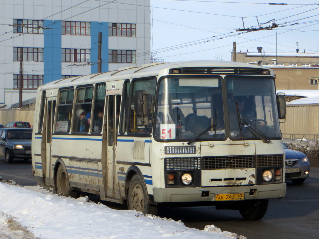 Кировская область, ПАЗ-4234 № АК 243 43