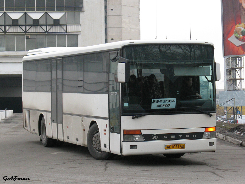 Днепрапятроўская вобласць, Setra S315UL № AE 0071 AB