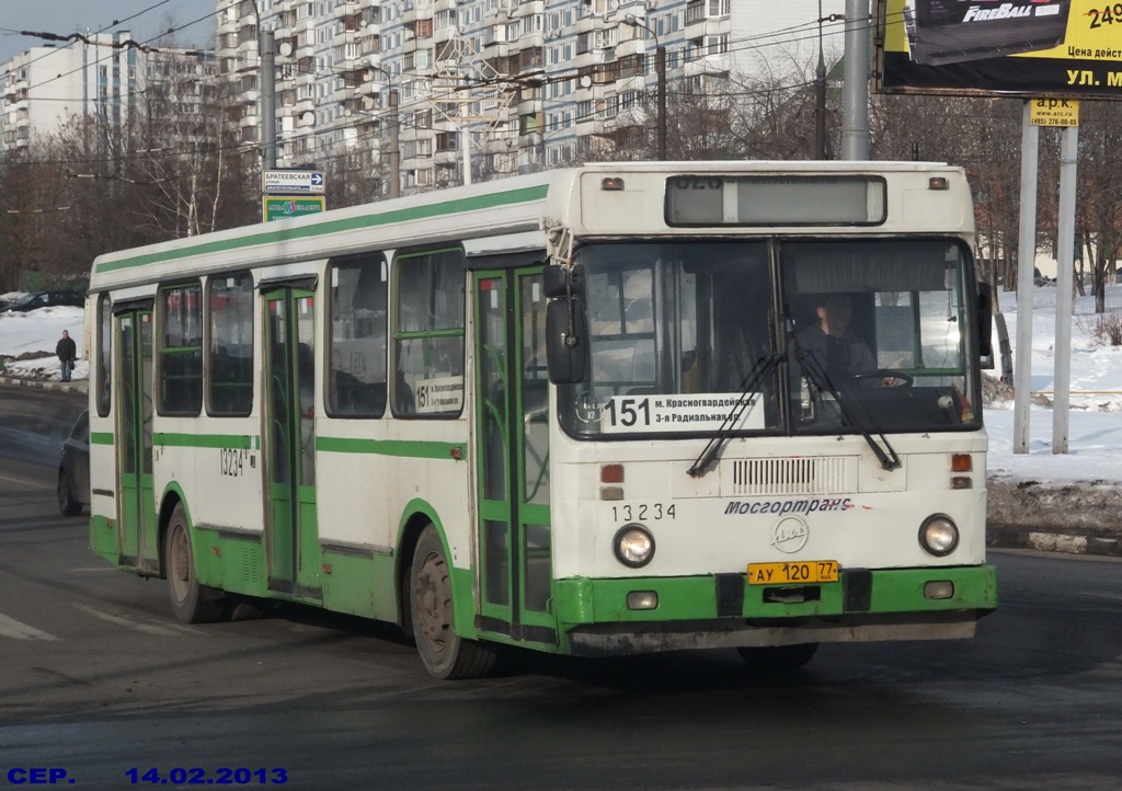 Москва, ЛиАЗ-5256.25 № 13234