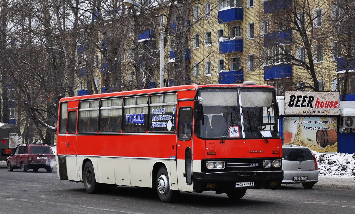 Омская область, Ikarus 256.74 № М 057 АА 55