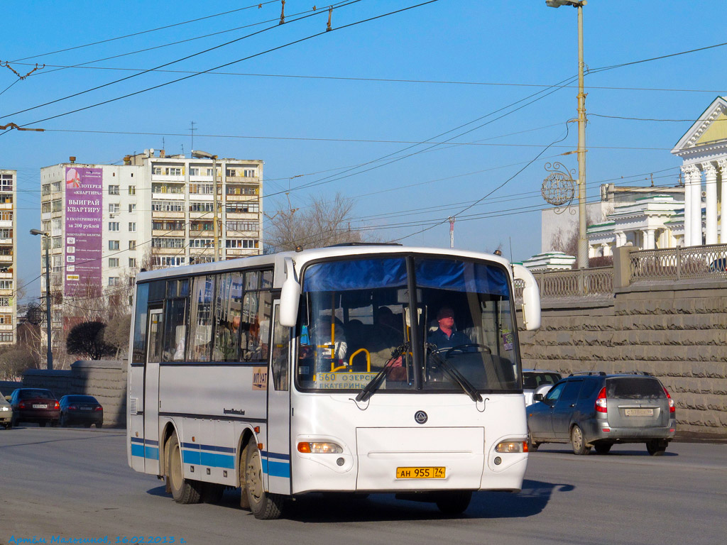 Челябинская область, КАвЗ-4235-31 (1-1) № АН 955 74