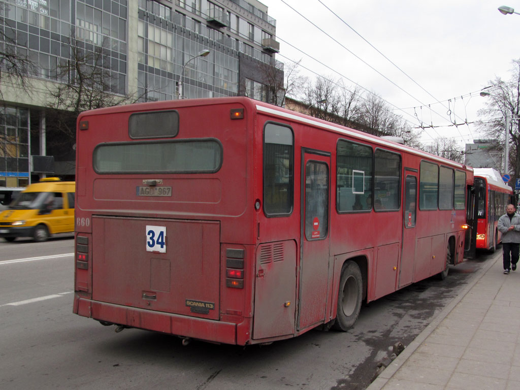 Литва, Scania CN113CLB № 660