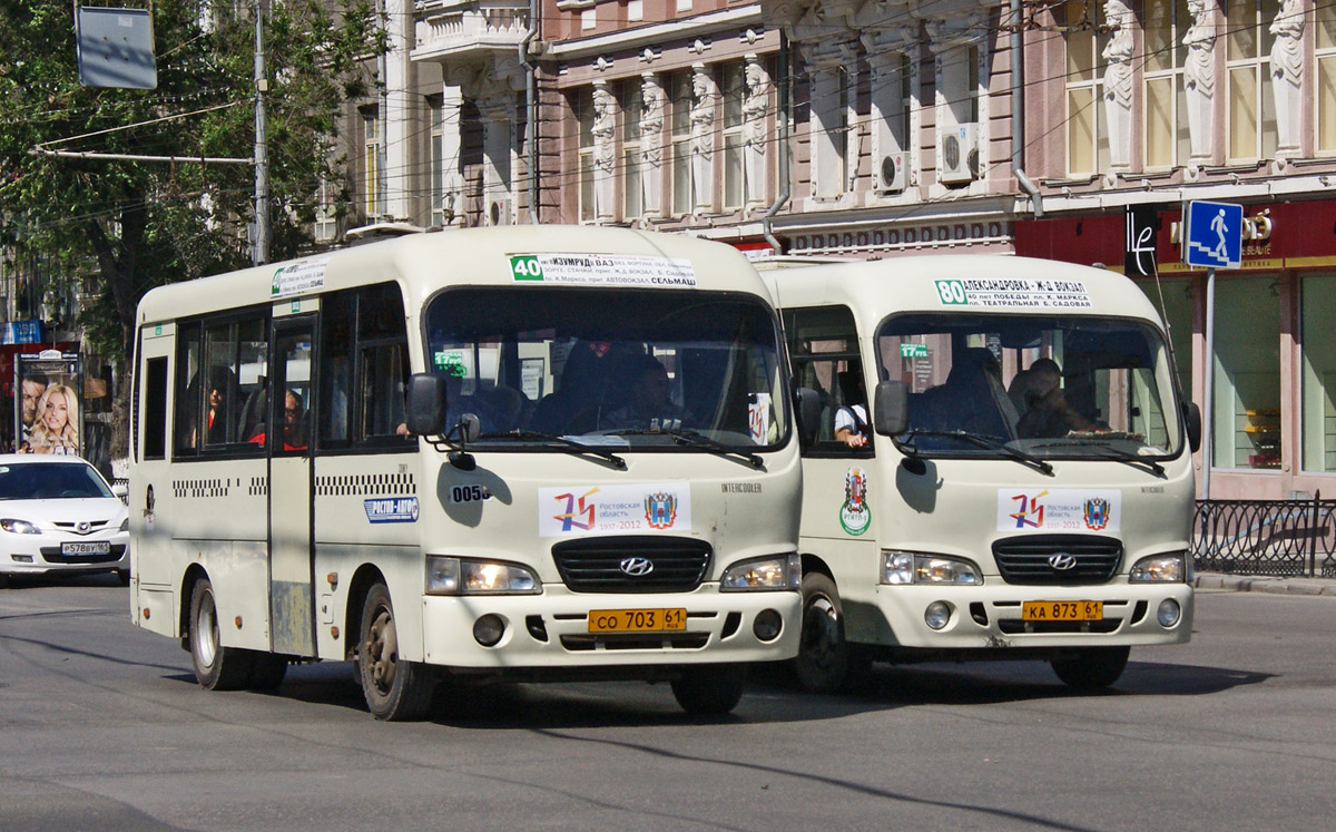 Ростовская область, Hyundai County SWB C08 (РЗГА) № СО 703 61; Ростовская область, Hyundai County SWB C08 (РЗГА) № 002153