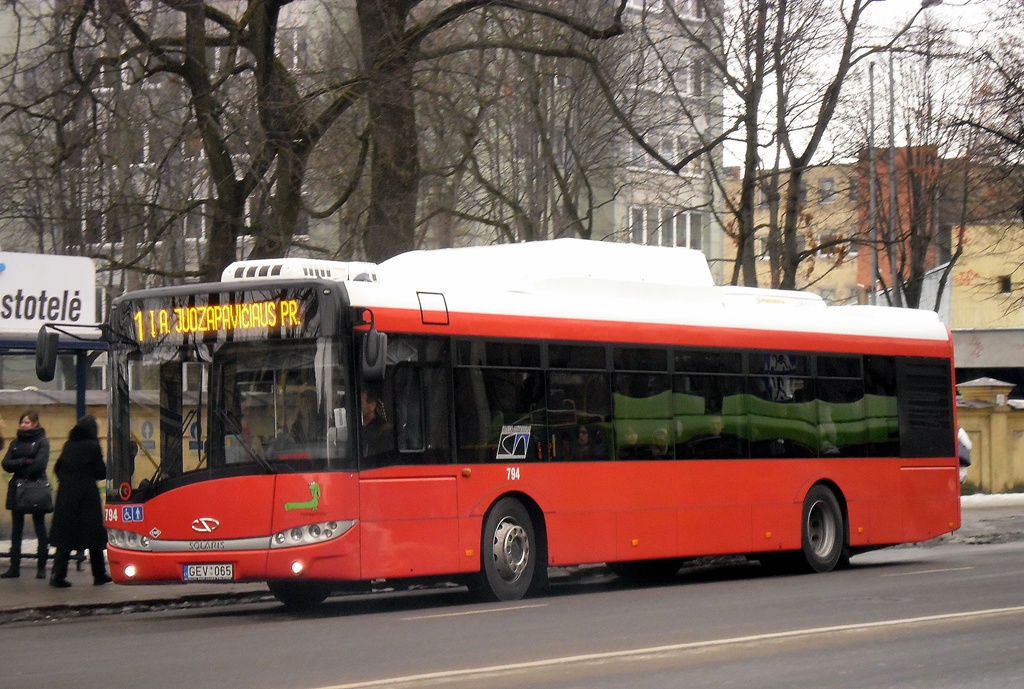 Литва, Solaris Urbino III 12 CNG № 794