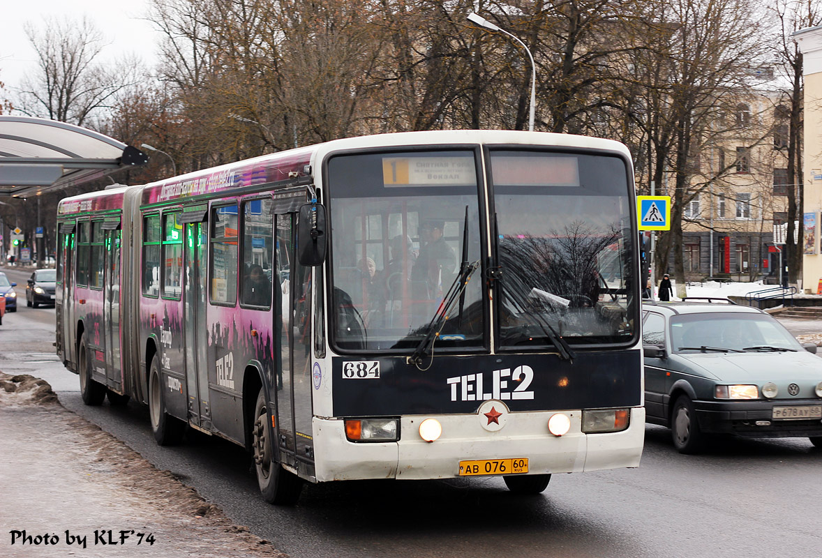 Псковская область, Mercedes-Benz O345G № 684