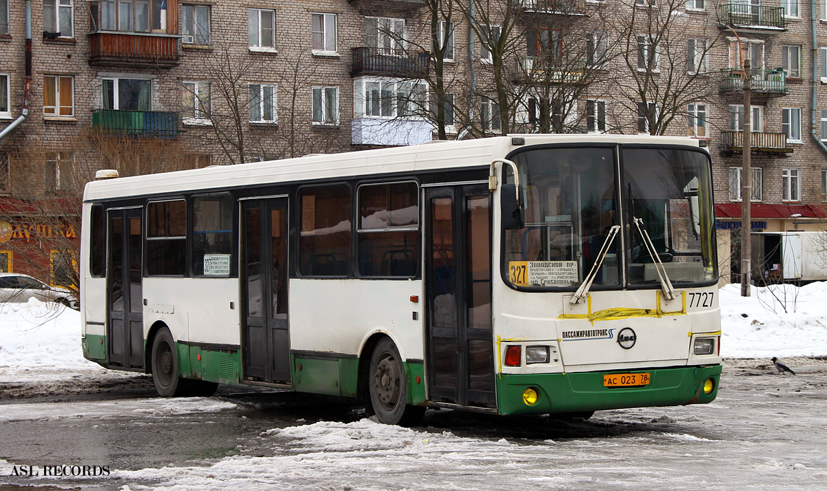 Санкт-Петербург, ЛиАЗ-5256.25 № 7727