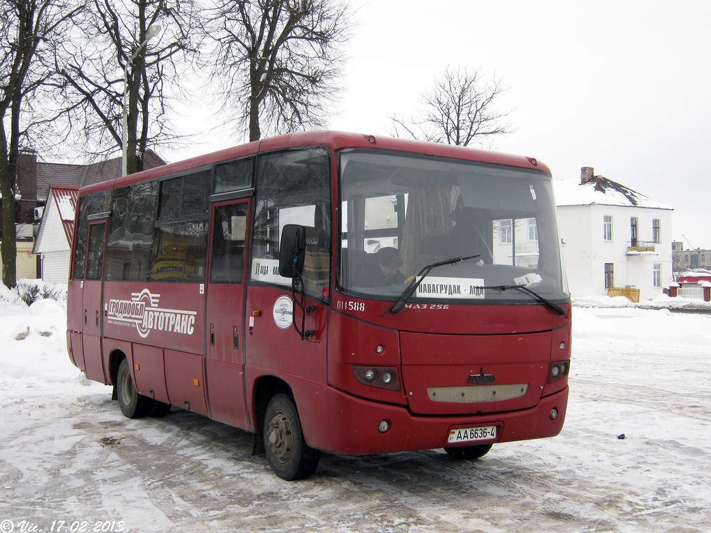 Гродненская область, МАЗ-256.170 № 011588