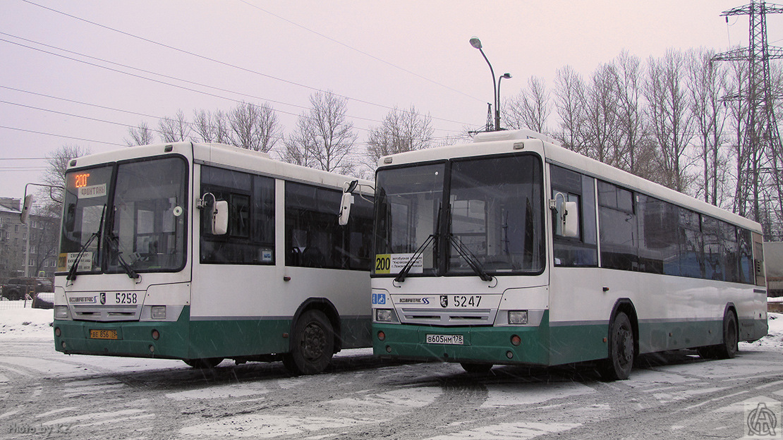 Sankt Petersburg, NefAZ-52994-40-42 Nr 5247