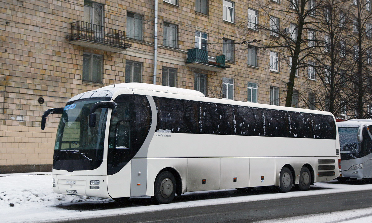 Санкт-Петербург, MAN R08 Lion's Coach L RHC444 L № 7153