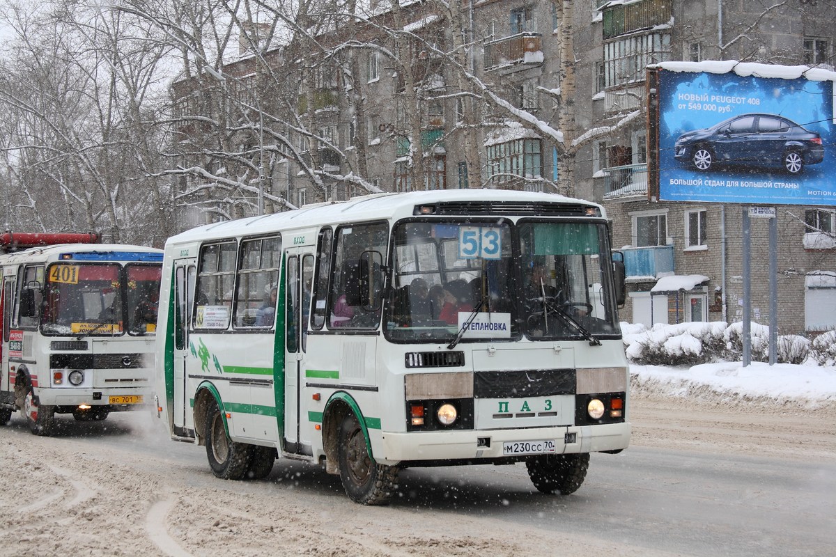 Томская область, ПАЗ-32054 № М 230 СС 70