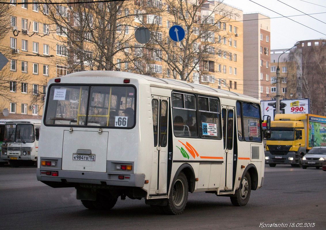 Nizhegorodskaya region, PAZ-32054 № К 984 ТВ 152