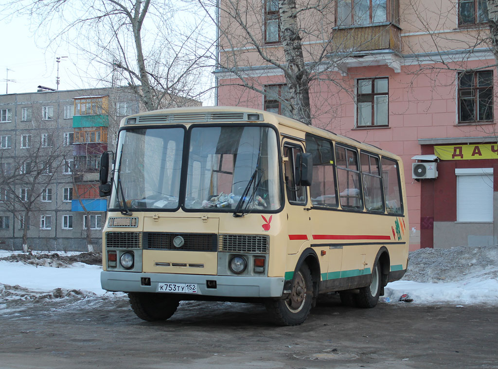 Нижегородская область, ПАЗ-32054 № К 753 ТУ 152