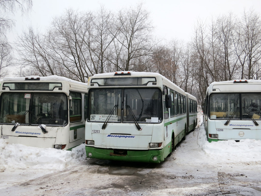 Москва, ЛиАЗ-6212.01 № 12203