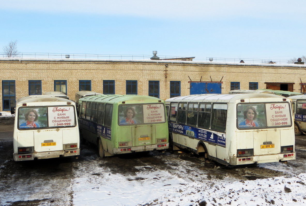 Кировская область, ПАЗ-4234 № АК 008 43; Кировская область, ПАЗ-4234 № АК 035 43; Кировская область, ПАЗ-4234 № АЕ 899 43