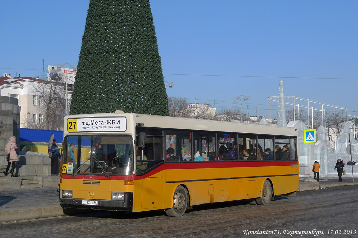 Свердловская область, Mercedes-Benz O405 № Х 193 ТВ 96