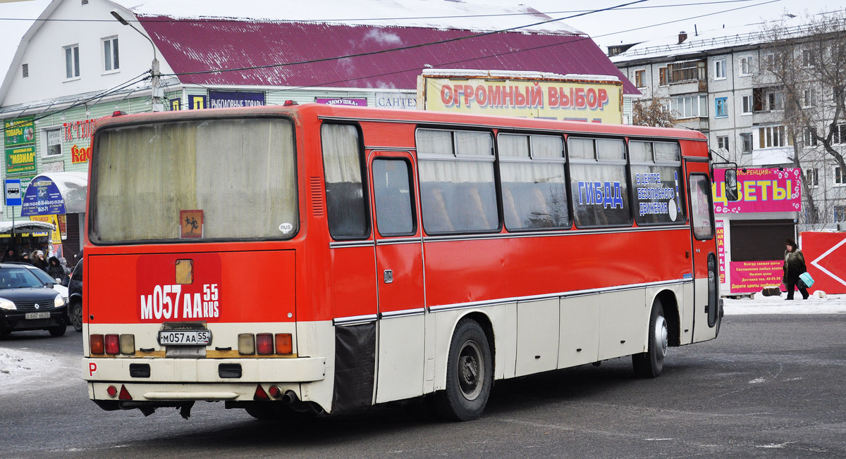 Омская область, Ikarus 256.74 № М 057 АА 55