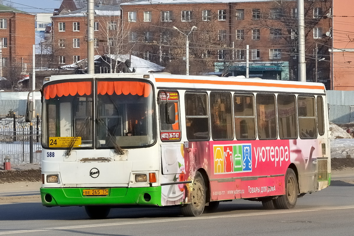 Тульская область, ЛиАЗ-5256.45 № 588