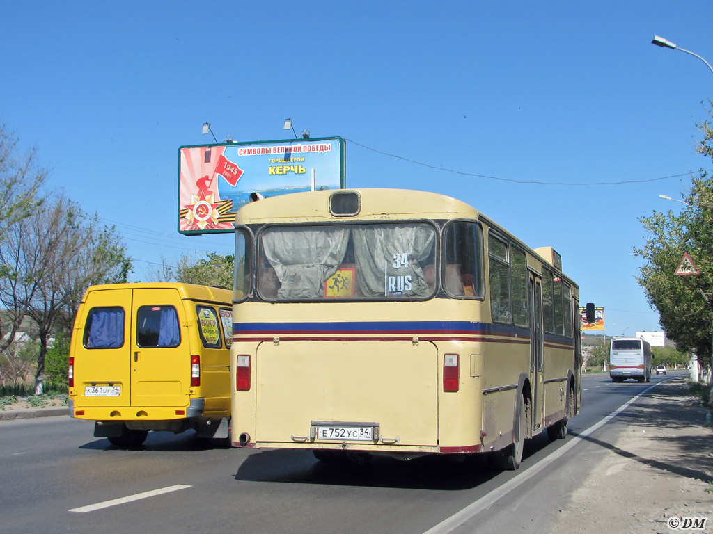 Волгоградская область, Mercedes-Benz O305 № Е 752 УС 34