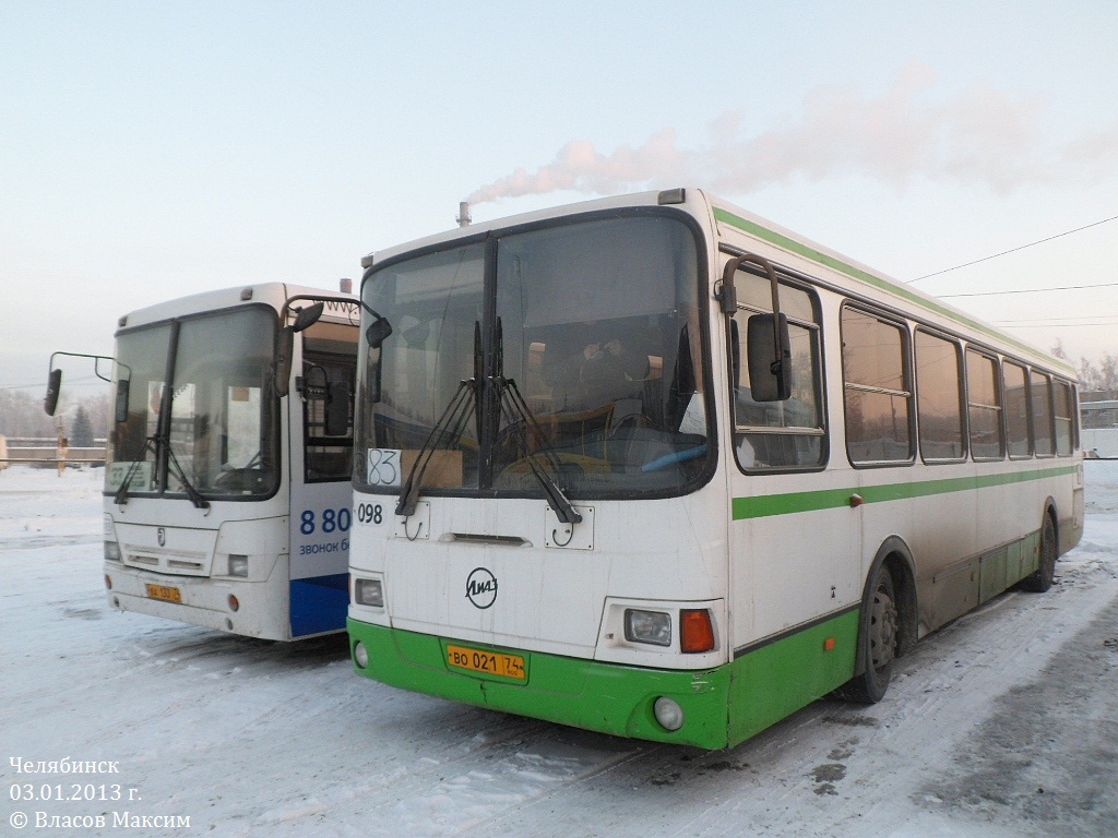 Chelyabinsk region, LiAZ-5256.26 № 4743