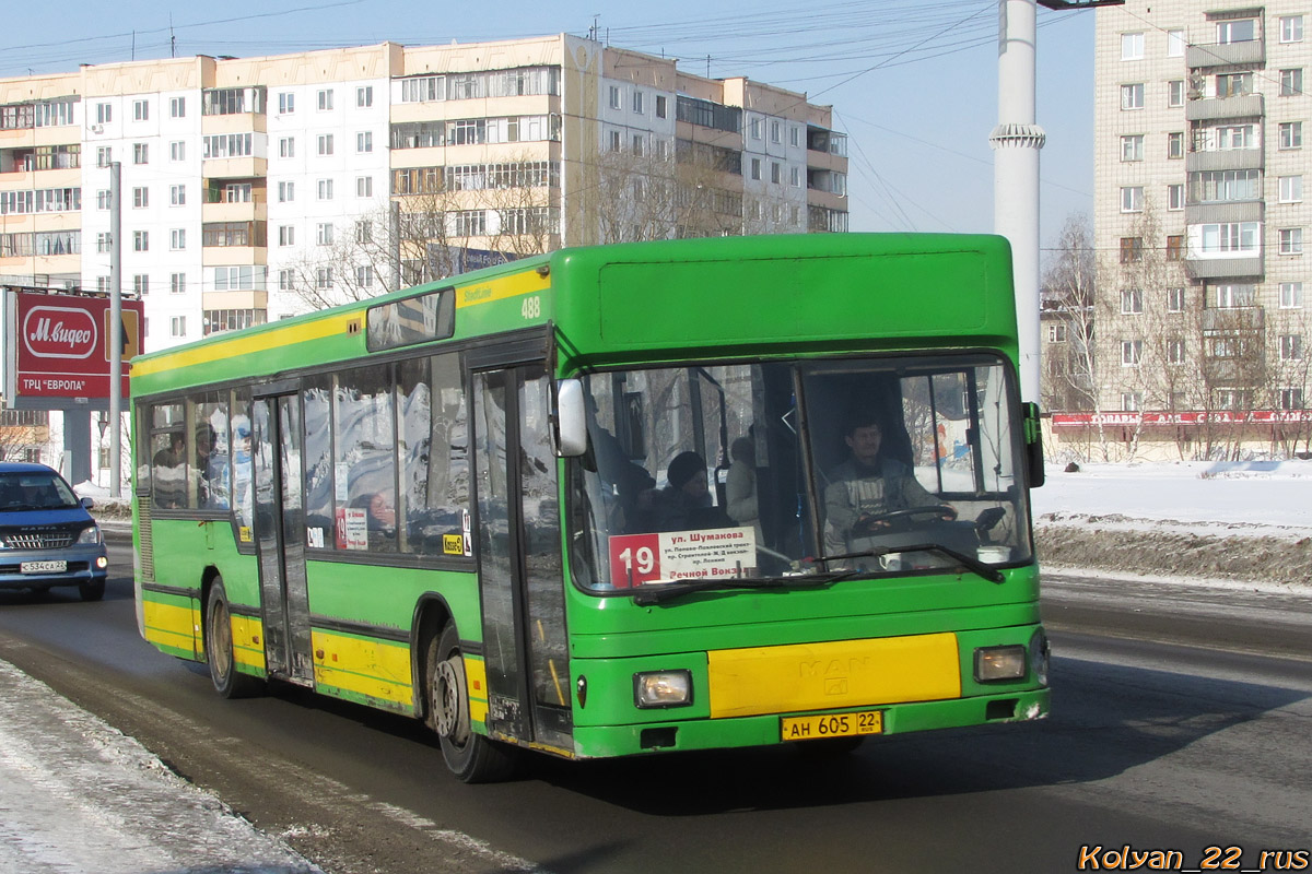 Алтайский край, MAN A10 NL202 № АН 605 22