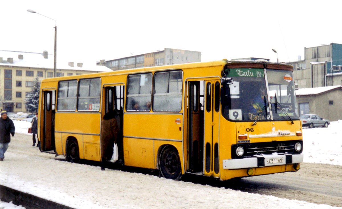 Эстония, Ikarus 260.37 № 06; Эстония — Старые фотографии