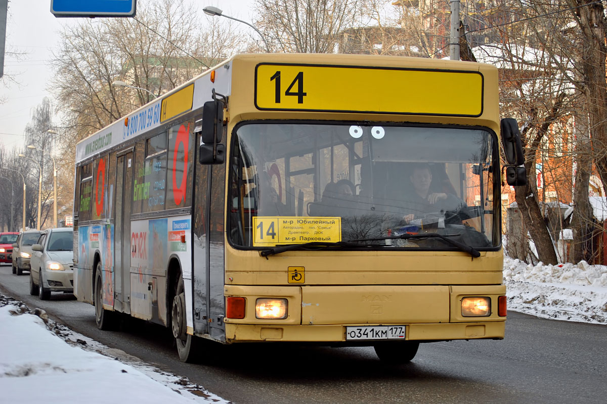 Пермский край, MAN 895 NL202 № О 341 КМ 177