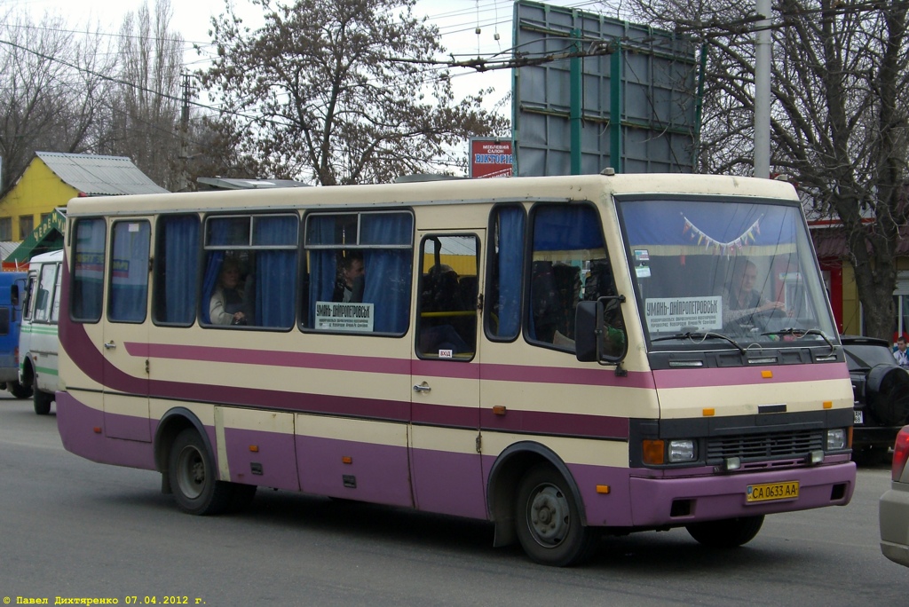 Obwód czerkaski, BAZ-A079.23 "Malva" Nr CA 0633 AA