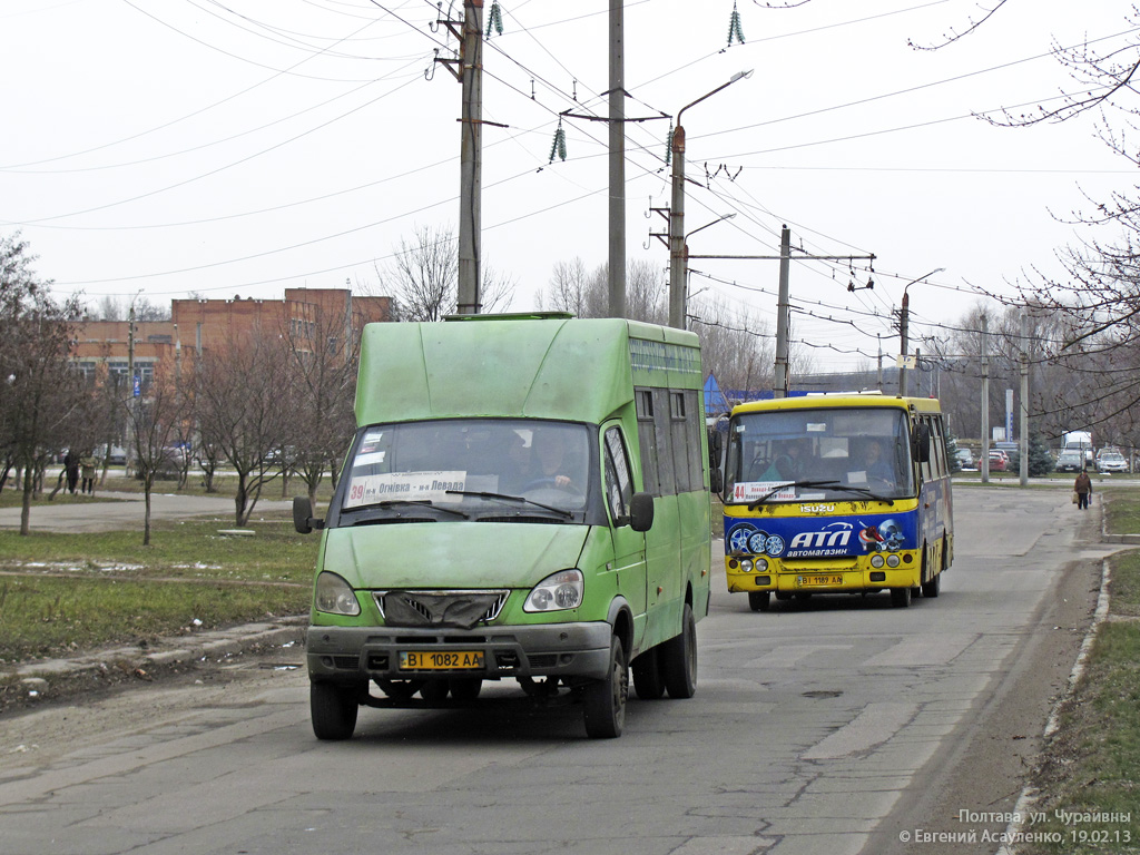 Полтавская область, Рута СПВ-17 № BI 1082 AA