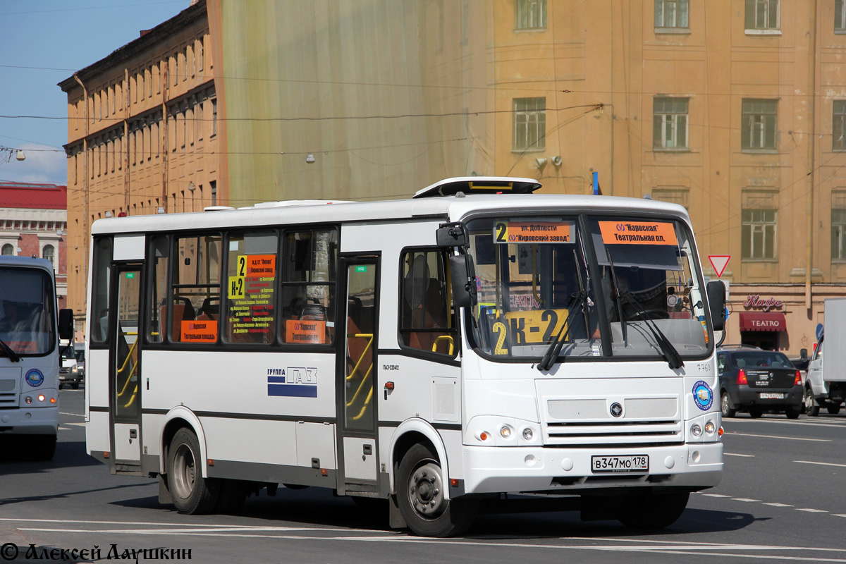 Санкт-Петербург, ПАЗ-320412-05 № 7760