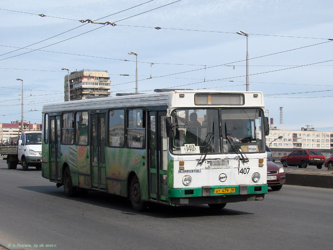 Санкт-Петербург, ЛиАЗ-5256.25 № 1407