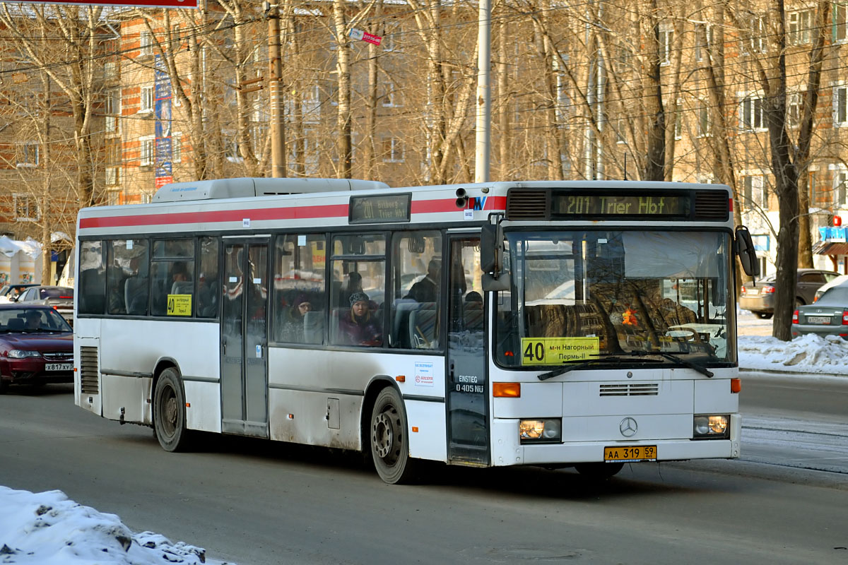 Пермский край, Mercedes-Benz O405N2Ü № АА 319 59