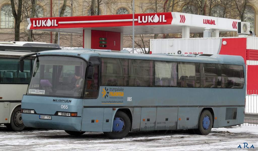 Литва, Neoplan N316Ü Transliner № 065