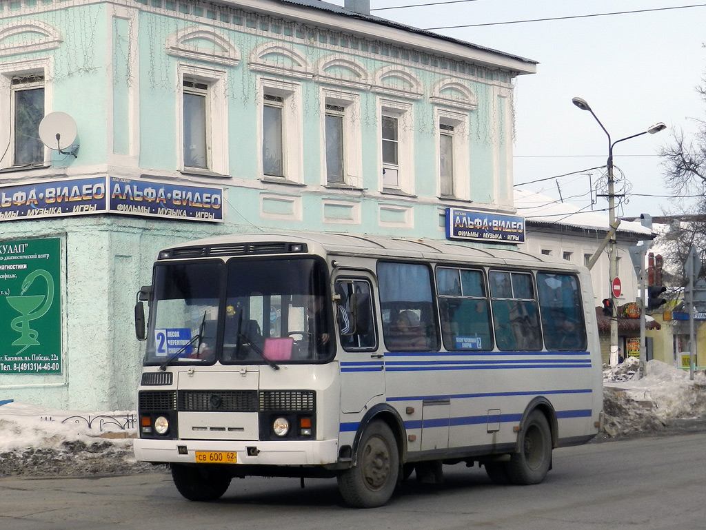 Рязанская область, ПАЗ-32053-07 № СВ 600 62 — Фото — Автобусный транспорт