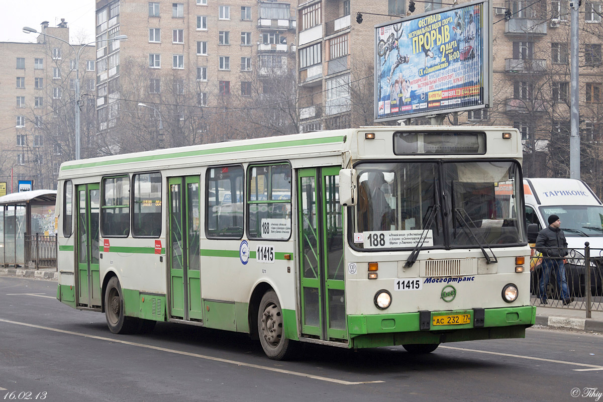 Москва, ЛиАЗ-5256.25 № 11415