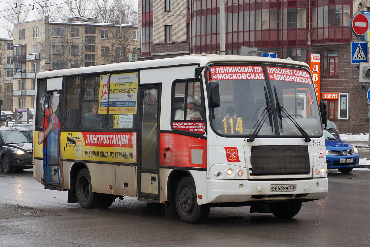 Санкт-Петербург, ПАЗ-320402-05 № n465