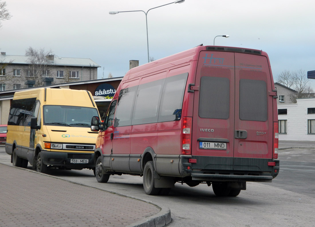 Эстония, IVECO Daily 50C18 № 011 MND