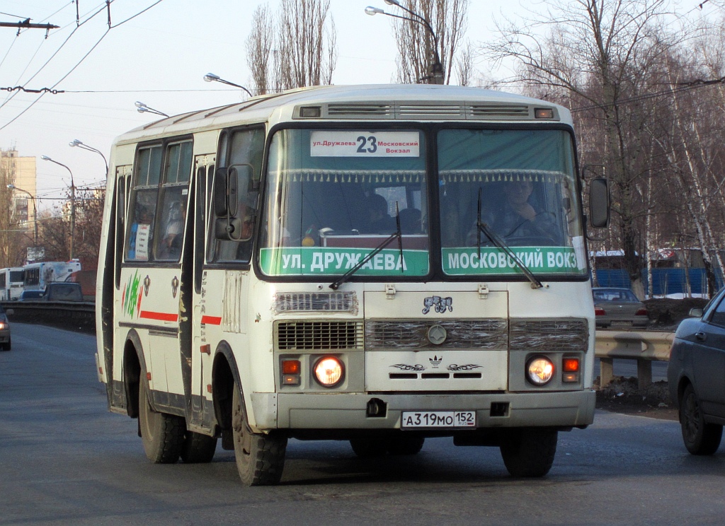 Нижегородская область, ПАЗ-32054 № А 319 МО 152