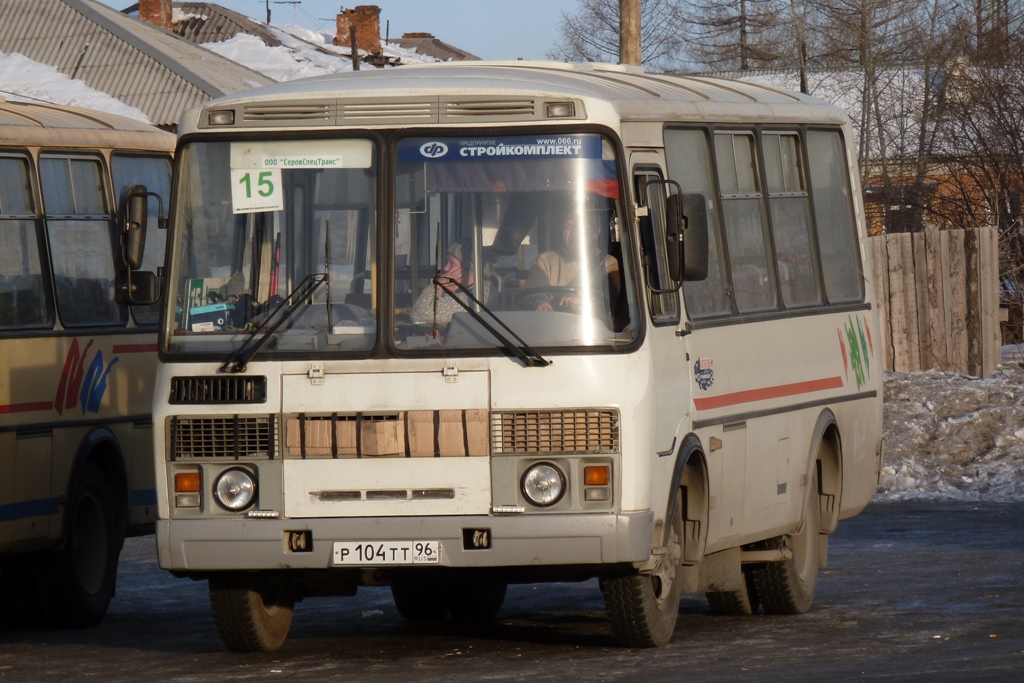 Свердловская область, ПАЗ-32054 № Р 104 ТТ 96