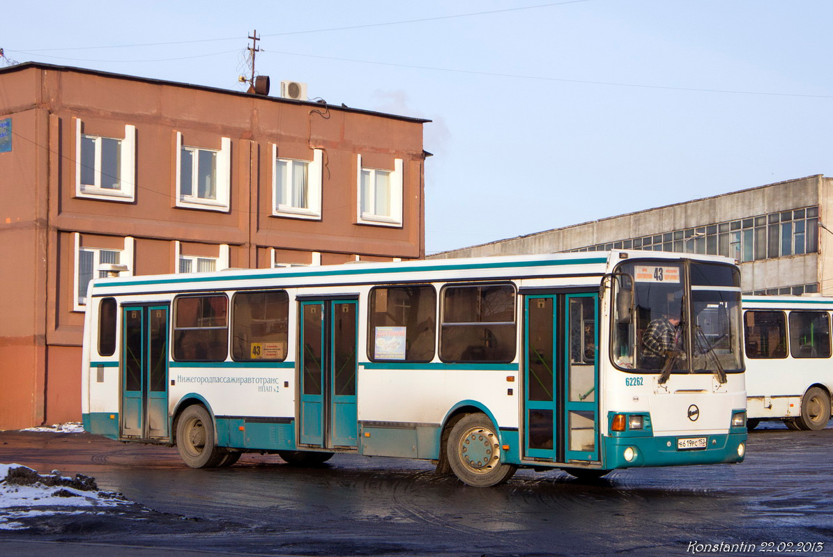 Нижегородская область, ЛиАЗ-5256.26 № 62262