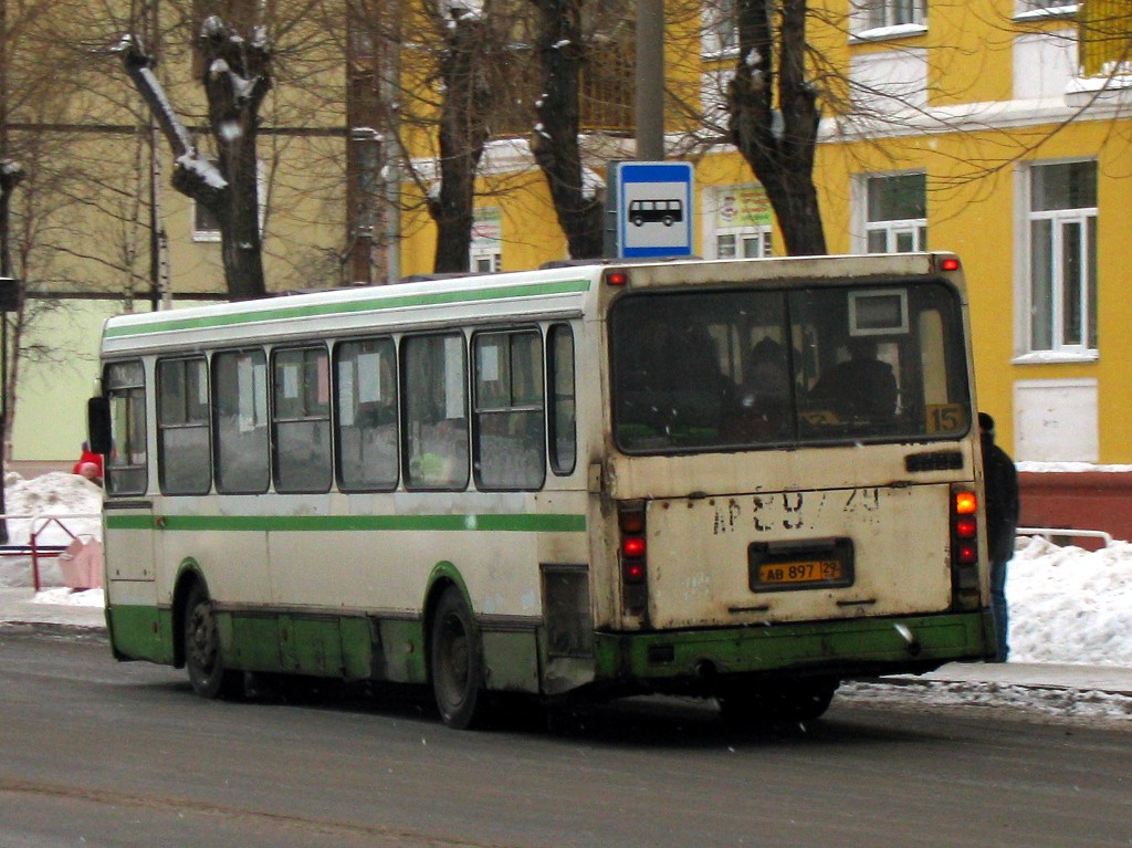 Архангельская область, ЛиАЗ-5256.40 № АВ 897 29