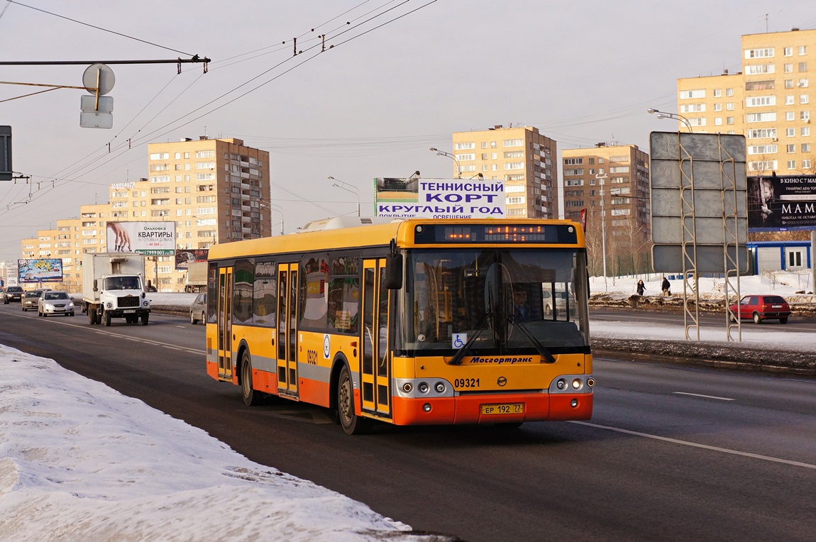 Москва, ЛиАЗ-5292.22 (2-2-2) № 09321