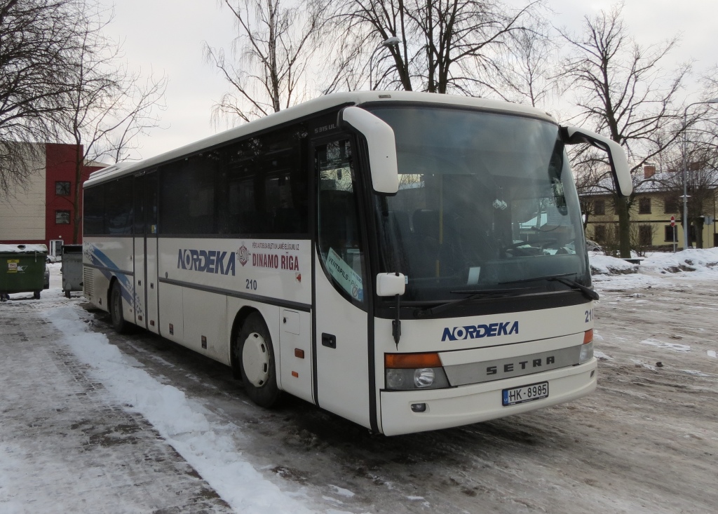 Латвия, Setra S315UL-GT № 210