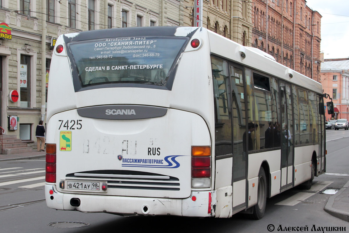 Санкт-Петербург, Scania OmniLink I (Скания-Питер) № 7425