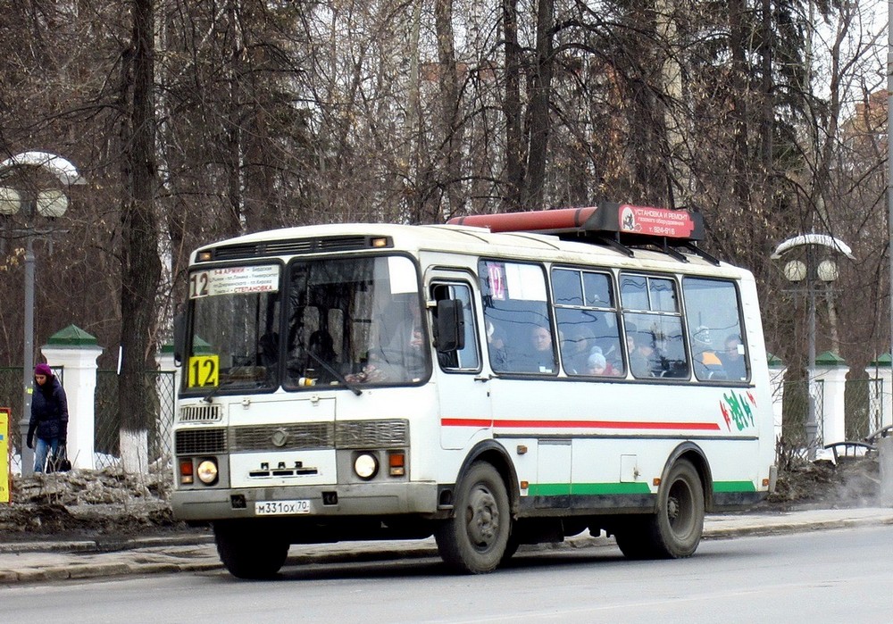 Томская вобласць, ПАЗ-32054 № М 331 ОХ 70