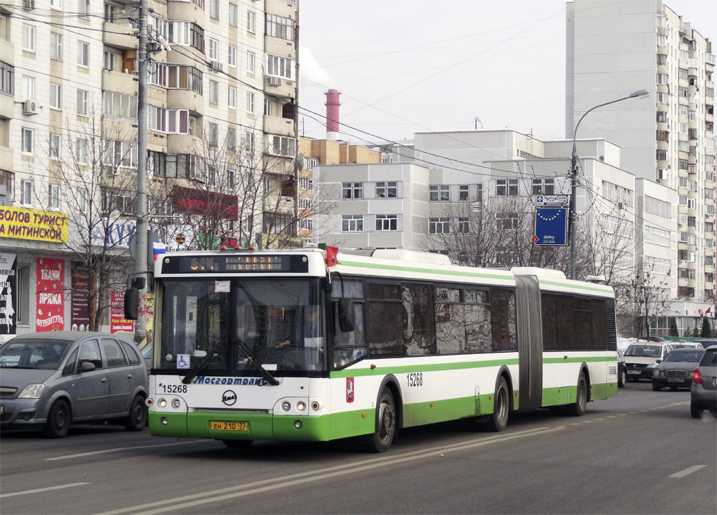 Москва, ЛиАЗ-6213.21 № 15268