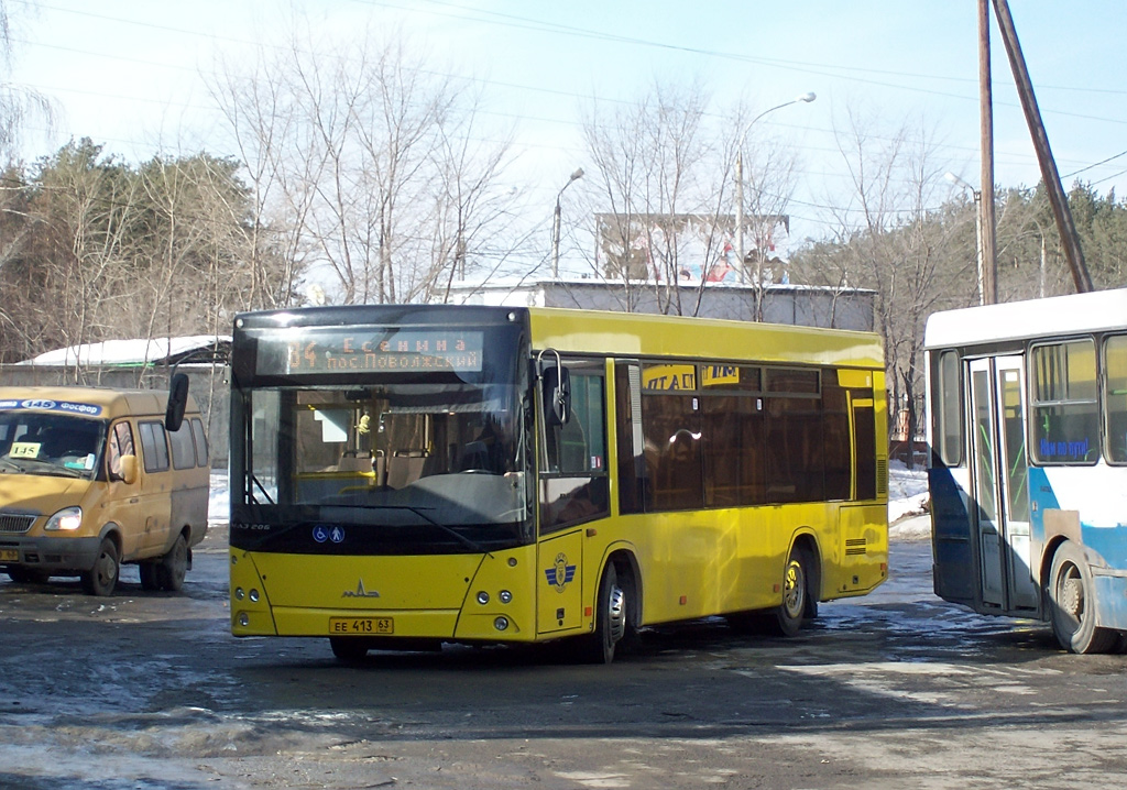 Самарская область, МАЗ-206.068 № ЕЕ 413 63